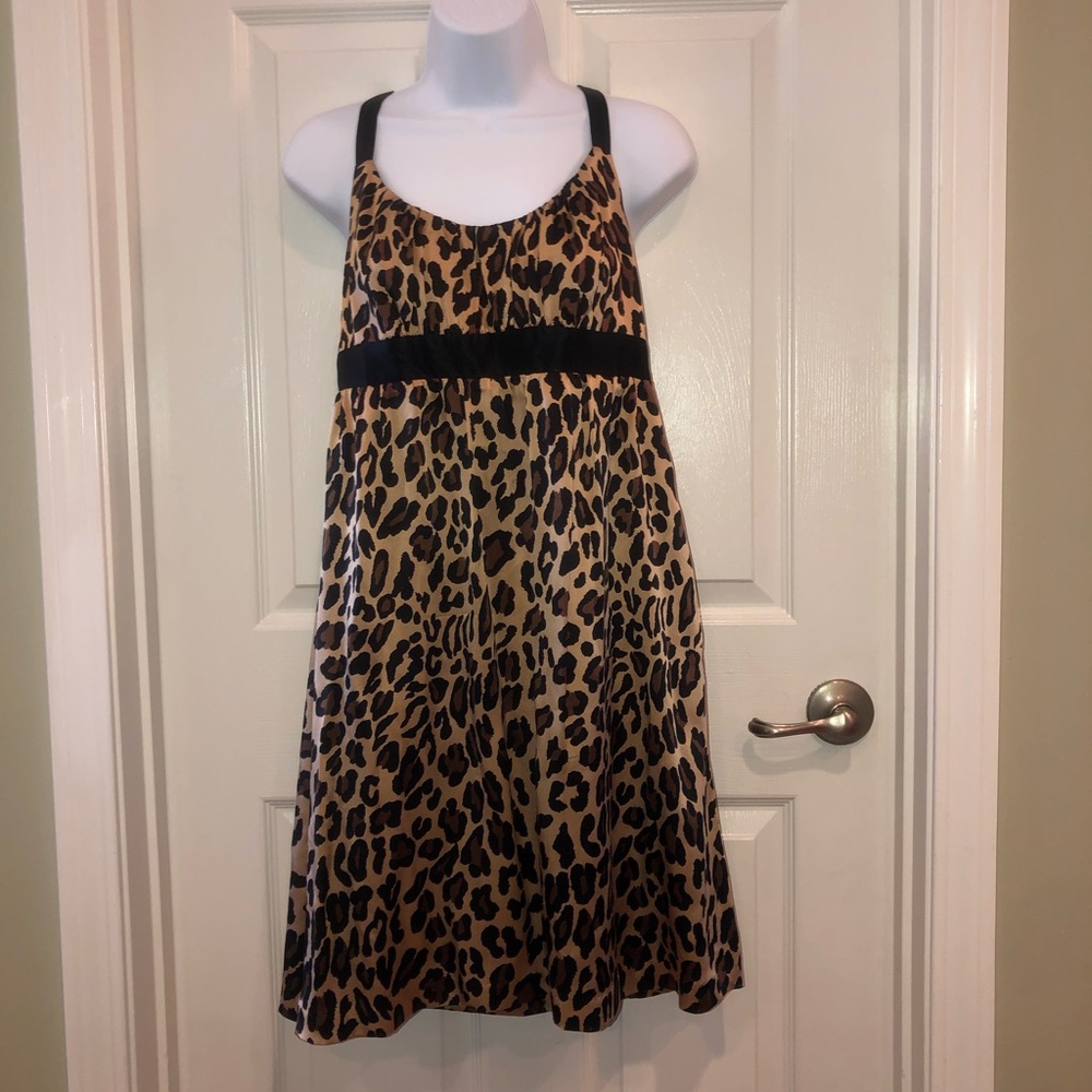 Cheetah Mini Dress